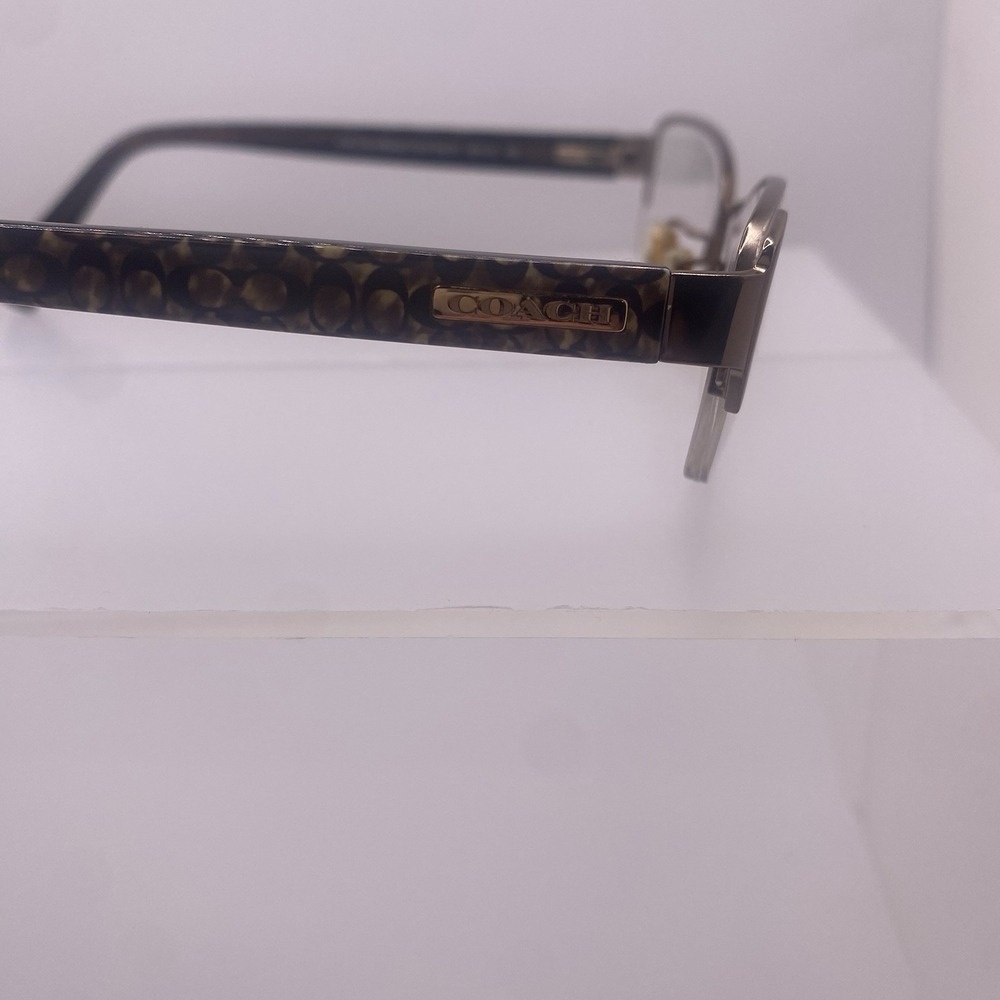 Coach Eyeglasses FRAME ONLY HC5053 Eulalia Half Rim 52-18-140 Sand Beige 790 - Picture 12 of 15